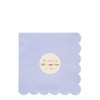 Meri Meri Pale Blue Large Napkins