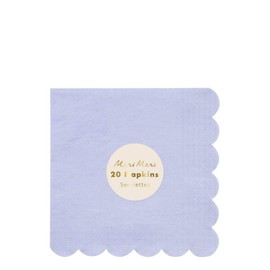 Meri Meri Pale Blue Large Napkins