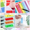Coloured Rectangular Stickers 3000pcs 10 Coloured Sticky Labels, 1.9 cmx1.3cm
