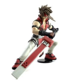 Bandai 2002 Guilty Gear X SR Series 4.5" Sol Badguy Figure Builder Gashapon Yujin