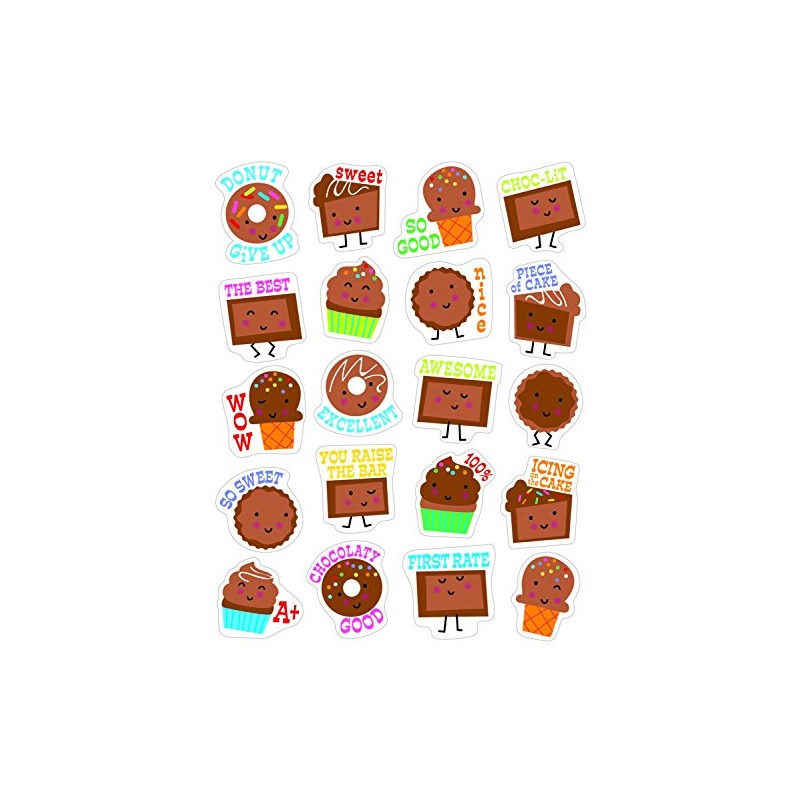 Eureka Chocolate Stickers - Scented