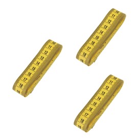 CORHAD 3pcs Circumference Ruler 120 Inch Measuring Tape Daily Tape Measure Tailor Measuring Tape Measuring Tailor Ruler Flexible Ruler Leather Tape Measure Measuring Clothes
