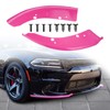 JDMON Front Bumper Lip Splitter Protector Compatible with Dodge Charger