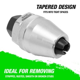 OEMTOOLS 25438 Stud Extractor, Damaged Bolt and Stud Extractor Tool, Manifold Stud Remover, Worn Screw Remover, Broken Stud Extractor, Clamps 6 mm to 12 mm Studs