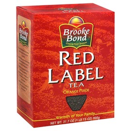 Brooke Bond Red Label Loose Tea 900g (2lb) (6 Pack)