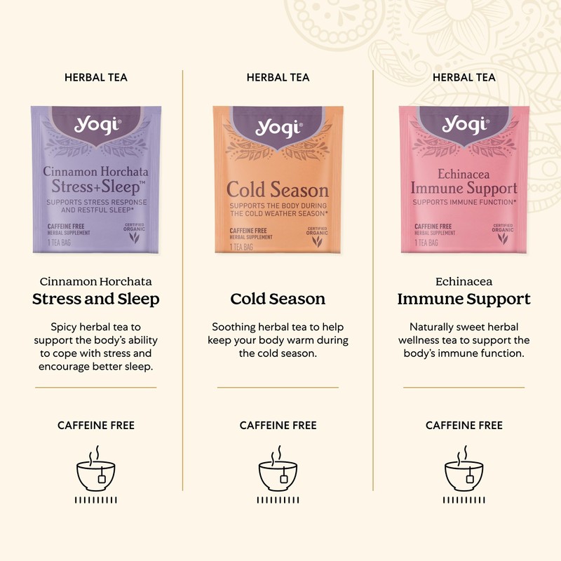 Organic Sampler Gift Box-5 Tea Bags per Flavor (45 Tea