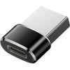 Balck Usb C to Usb Adapter, Quick Charging Usb C