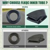 FLKQC 2Pcs 4.80/4.00-8 Inner Tubes with TR-87 Valve Stem, Replacement