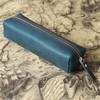 AIGUONIU Retro Leather Retro First Layer Cowhide Stationery Box Pencil