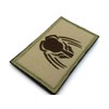 Patch Nation Predator Brown Embroidered Airsoft Velcro Patches