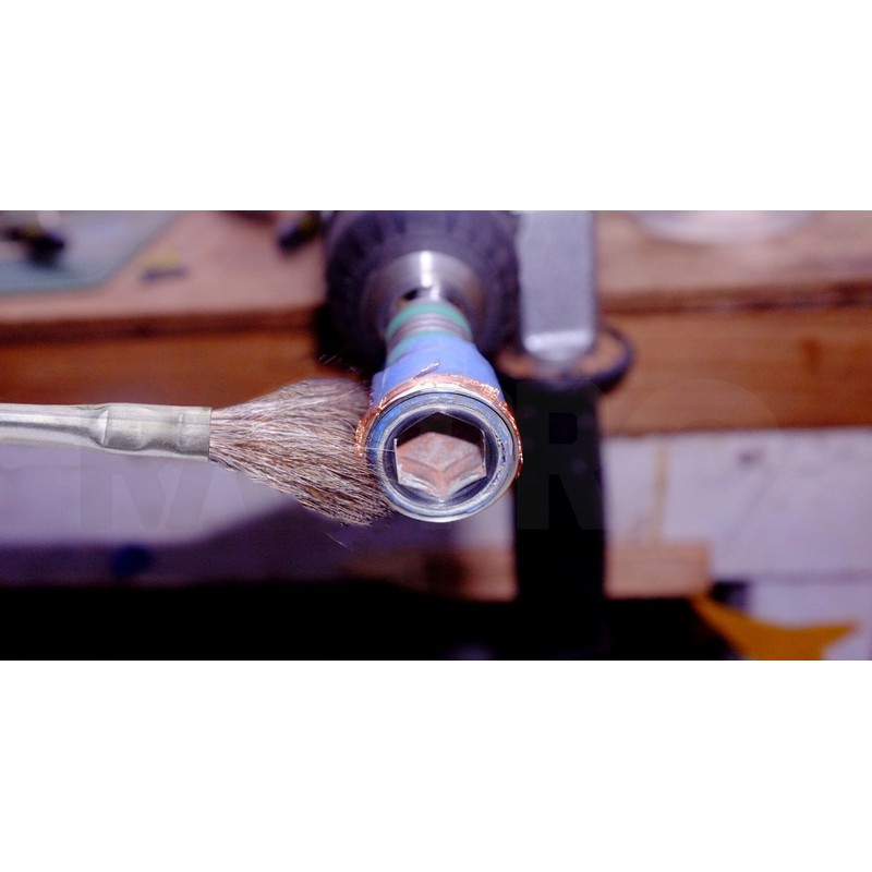 Acid Brushes - 48 Count 3/8 Inch Horsehair Acid Flux