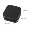 LIFKOME 3pcs Travel Jewelry Organizer Box Pu Leather Storage Case