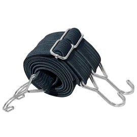 NKAKTSU Rubber Bands, Set of 2, Luggage Fastening Belt, Width 1.2 inches (3 cm), Length 4.7 ft (1.2 m), 6.8 ft (1.74 m), Includes Hooks, Adjustable, Fall Prevention, Compatible with Dolly, Bikes