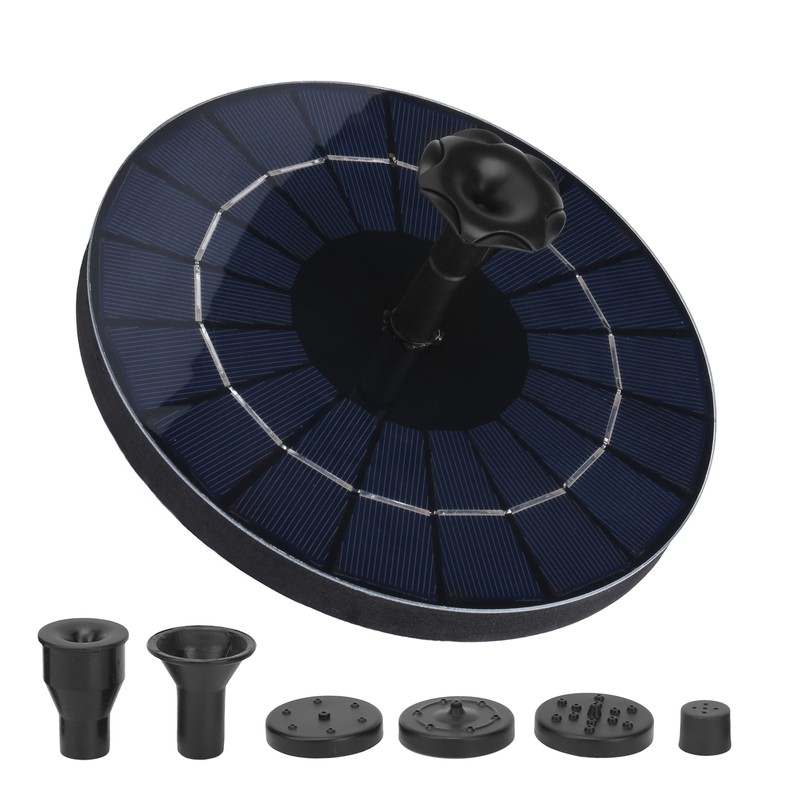 Bird Bath Fountain Floating Bird Fountain Pump Solar Powered Floating