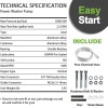 YAMATIC 3000 PSI 7/8" Shaft Vertical Pressure Washer Power Washer