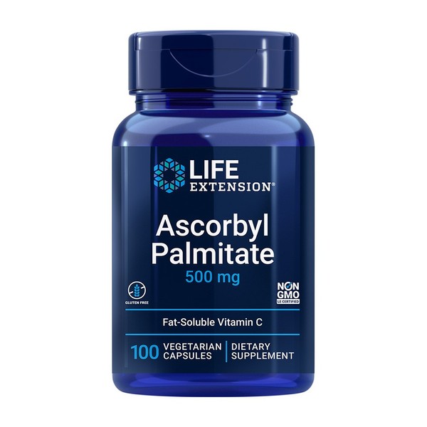 Ascorbyl Palmitate 500mg, 100 Veggie Capsules / 아스코빌 팔미테이트 500mg, 100 베지캡슐