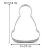 LILIAO Christmas Winter Hat Cookie Cutter - 3 x 3.8