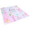 Summer Floral Pattern Shower Curtain with Hook Bathroom Curtain for