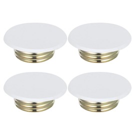 4pcs Fire Sprinkler Covers Plate, Fire Sprinkler Concealed Cover Plate for Ceiling Sprinkler System Trim Ring Outer Shell Anti-Corrosion