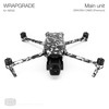 WRAPGRADE Skin Decal Sticker Compatible with DJI Air 3S (Grayish