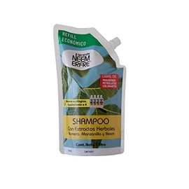 Shampoo Natural Herbal Limpieza Profunda de Romero Manzanilla Neem-Vegano Biodegradable-Sin quimicos Parabenos Petrolatos-Para toda la familia...     