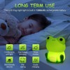 Kakalote Cute Frog Night Night,Soft Silicone Sleeping Night Lamp,Dimmable Timer