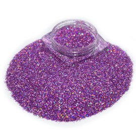 Hologramm Glitzer Glitter Puder Lila Violett Holo Nailart Nageldesign 1er Pack