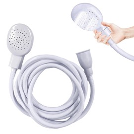 CaoXiong 13.12ft/4m Sink Spray Hose, Portable Shampoo Sprayer, Handheld Faucet Shower Head Spray Hose for Bathing Baby, Pets, Washing Hair, Rinsing Vegetables, Utility Sink