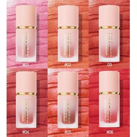 Maquillaje rubor líquido en crema gel para mejillas, suave, ligero y transpirable, de larga duración, Rubor En Crema Mate, Rubor Líquido Para Mejillas, Iluminador De Contorno Maquillaje Para Mujeres Todo El Día (01#)