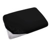 EV Dekor®MF123 Fitted Sheet Double, Black - Deep Pocket Bedsheet