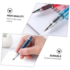 NOLITOY 3sets Refillable Brush Pen Set Durable Calligraphy Fountain Sketch Drawing Marker for Beginners Advanced Artists Premium Portable Versatile for Chinese Calligraphy Artistic 2pcs*3