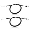 KPALAG 2PCS Rear Left and Right Side Door Latch Cables