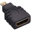 Elecom HDMI (Female) to Micro HDMI (Male) Adapter Black AD-HDAD3BK