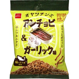 【公式】おやつカンパニー オヤツチンミアンチョビ&ガーリック味 40g×12袋(手につきにくい いわし おつまみ 宅飲み 家飲み)