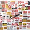 75 Warning Labels Variety Safety Sign Stickers American Funny Stickers