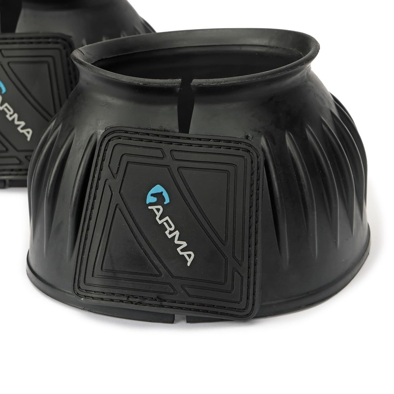 Shires Touch and Close Over Reach Boots - 134V, Black,