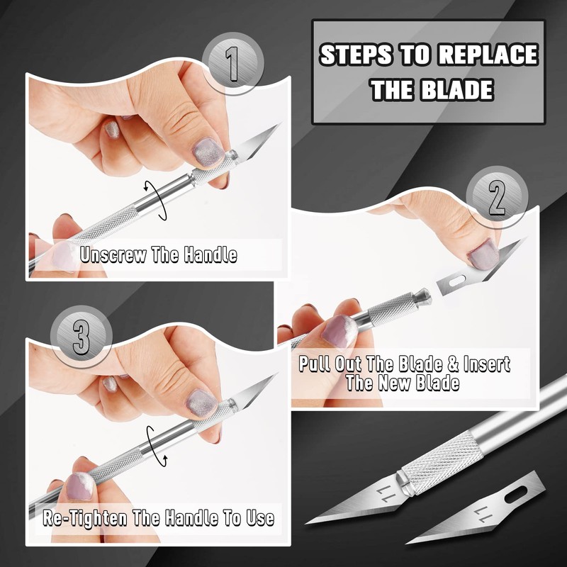 Artcut 1 Pz Coltello Artigianale Coltello Hobby Coltello Exacto con