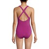 Lands' End Women's Long Chlorine Resistant Shine X-Back High Leg