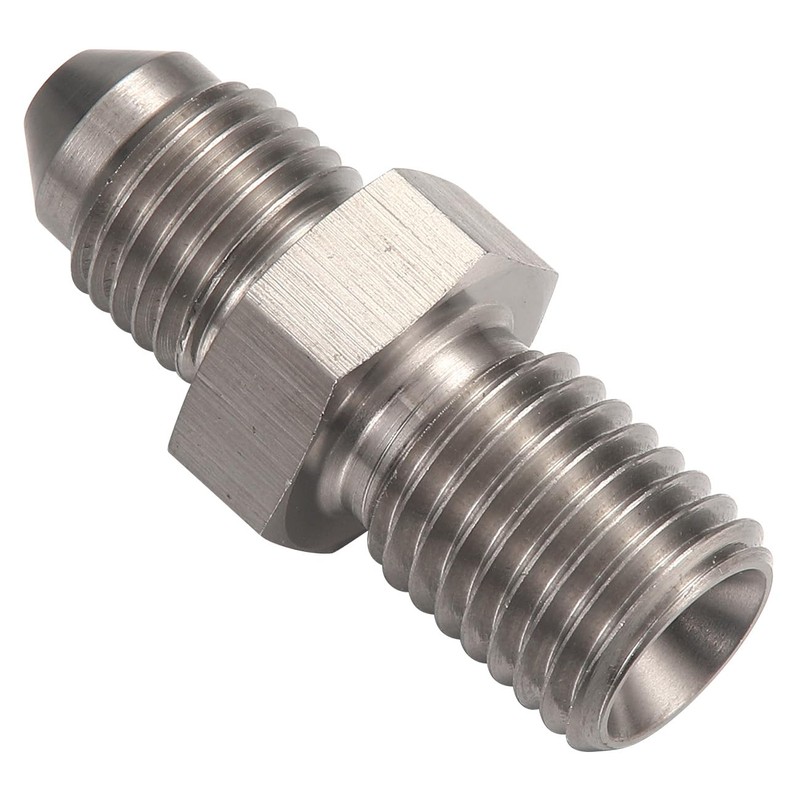 Podavelle 3AN Male to M10x1.25 Male Stainless Steel Brake Fitting