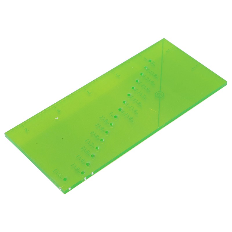 Magnetic Seam Guide Set Resistance Ruler Perforated Seam Measurement Quilting
