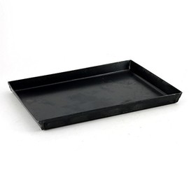 Pentole Agnelli Pastry & Pizza Line Steel Rectangular Baking Pan, Dimension 35 x 28 x 3 cm, Blue, Black