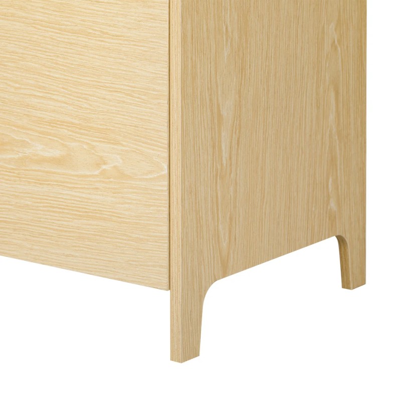 Furniture Style Multi-use Natural Cat Litter Box House With 2