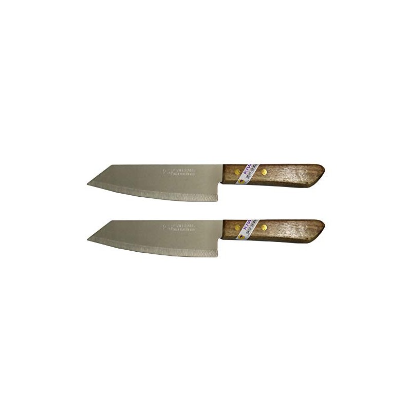 Set of 2 KIWI Brand deba Style Flexible Stainless Steel