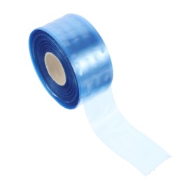 Operitacx 1Roll Eyeglass Protector Sleeves Fit Covers for Hair Dye Protection Lightweight Soft Material Prevents Stains Glasses Temples for Home Salon Use Blue