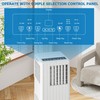 8000 BTU Portable Air Conditioner, Powerful Cooling for 700 Sq.ft