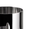 Alessi "GIROTONDO" Serviettenring, durchbrochen aus Edelstahl glänzend poliert, Hund, 25