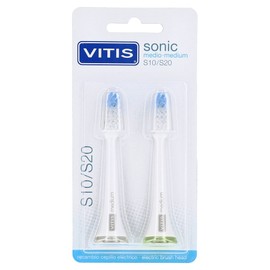Vitis Sonic Replacement Head Office Pack of 2