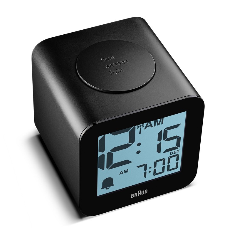 Braun BC25BP-DCF Digital Radio Controlled Alarm Clock for Central European