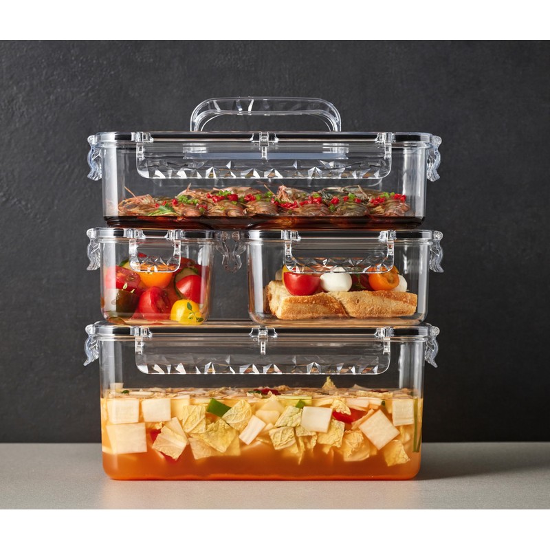 gotman Airtight Food Storage Containers (91.3 oz) | Lid With