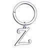Silver Letter A-Z Keyring for Key for Women Men Women